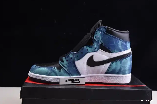 Bmlin Shoes Jordan Air High 1 CD0461-100 Tie-Dye OG 0501